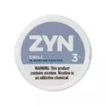zyn chill nicotine pouches 3mg