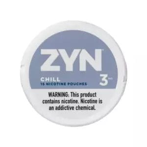 zyn chill nicotine pouches 3mg