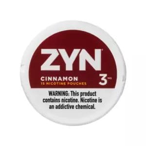 zyn cinnamon nicotine pouches 3mg