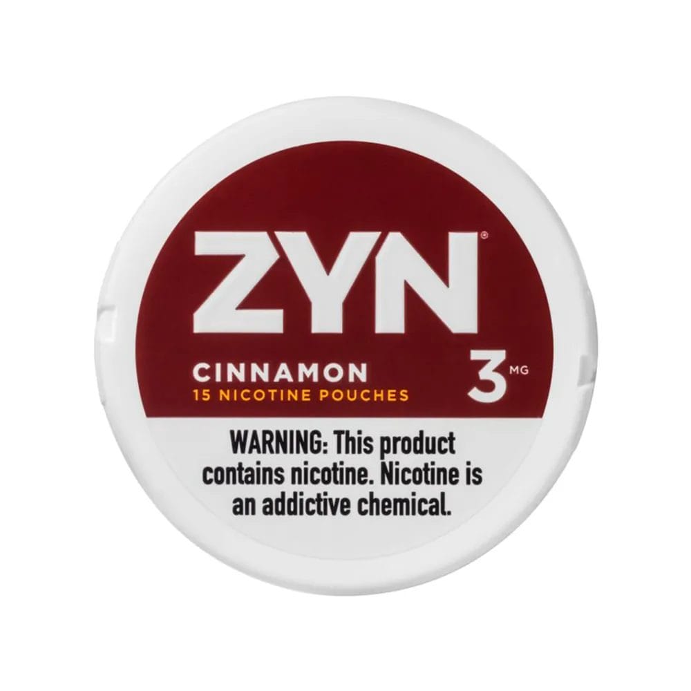 zyn cinnamon nicotine pouches 3mg