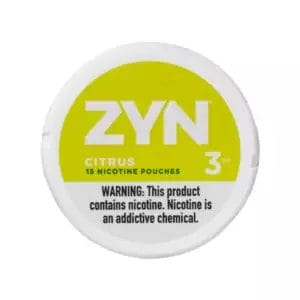 zyn citrus nicotine pouches 3mg