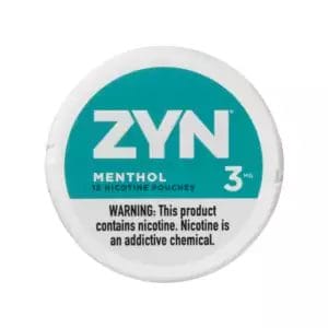 zyn menthol nicotine pouches 3mg