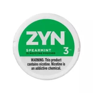 zyn spearmint nicotine pouches 6mg