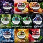 yoone pouches 9mg(mint) mixed package(buy 5 get 5 free)7 mint 3 fruits