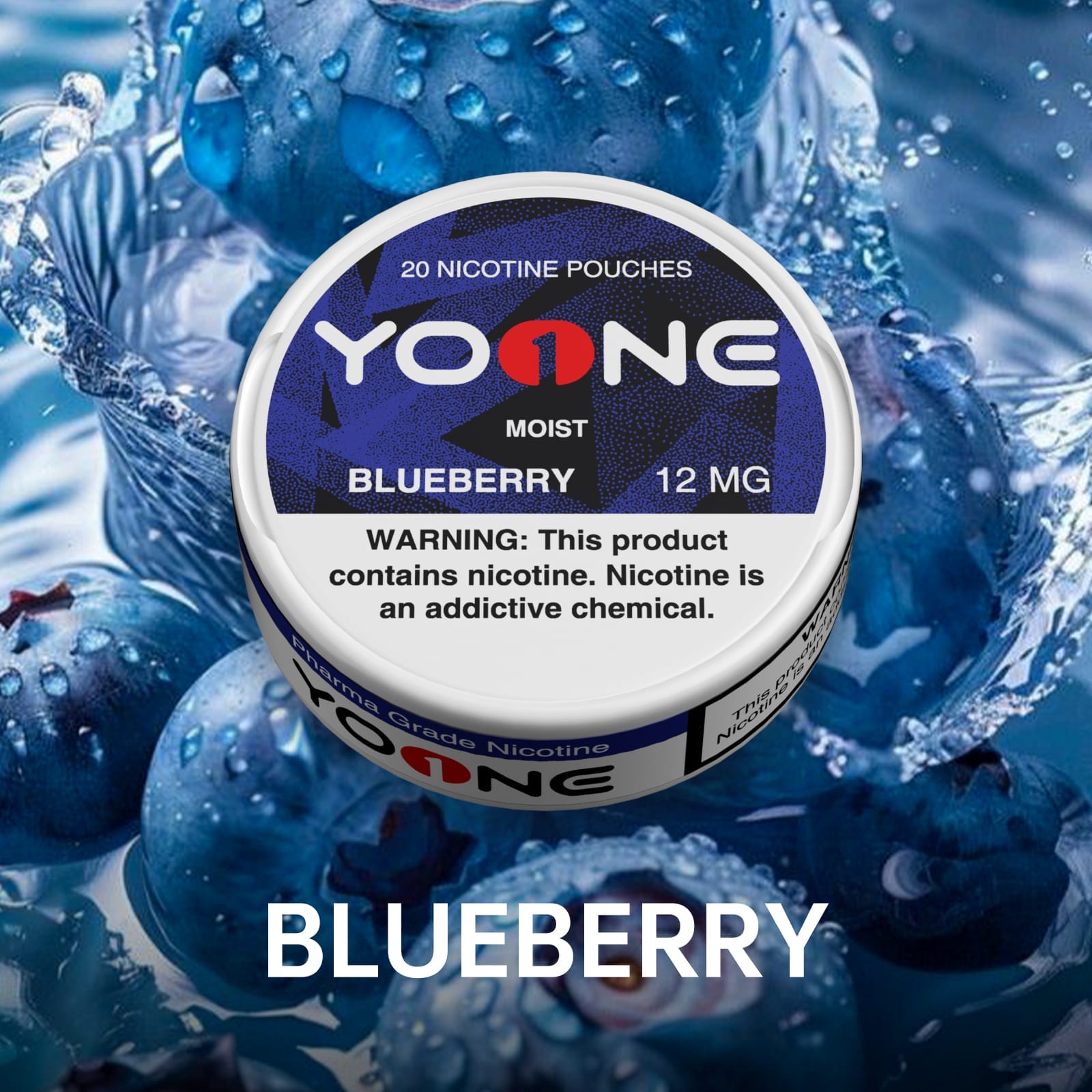 yoone blueberry 12mg(moisture)
