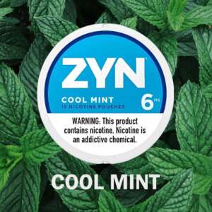 zyn spearmint nicotine pouches 6mg