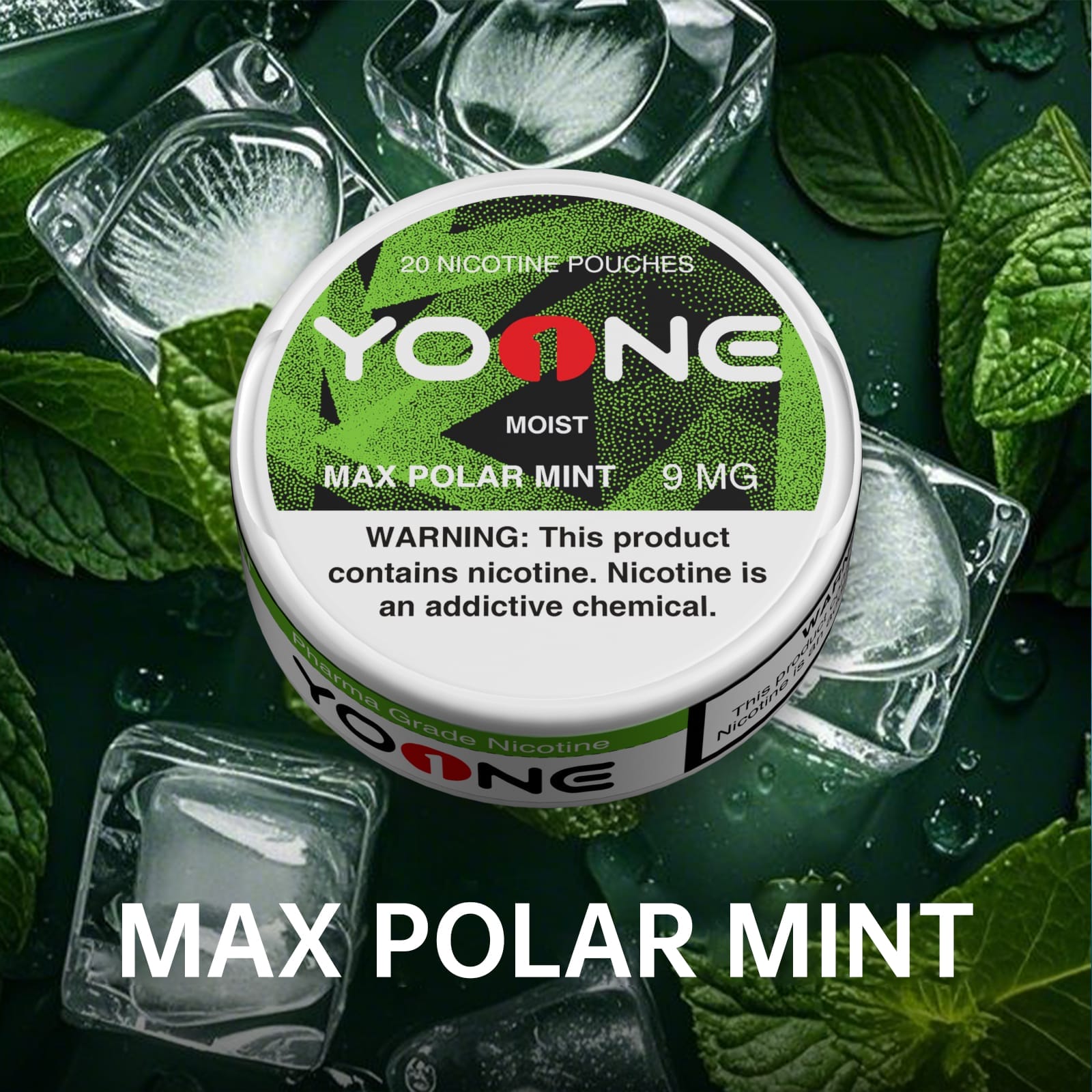 yoone max polarmint 9mg (moist)