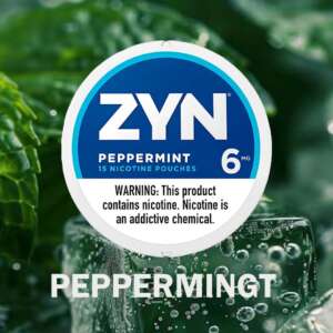 zyn spearmint nicotine pouches 6mg