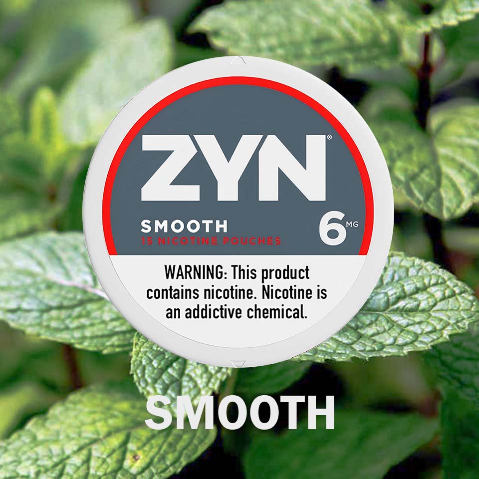 zyn spearmint nicotine pouches 6mg