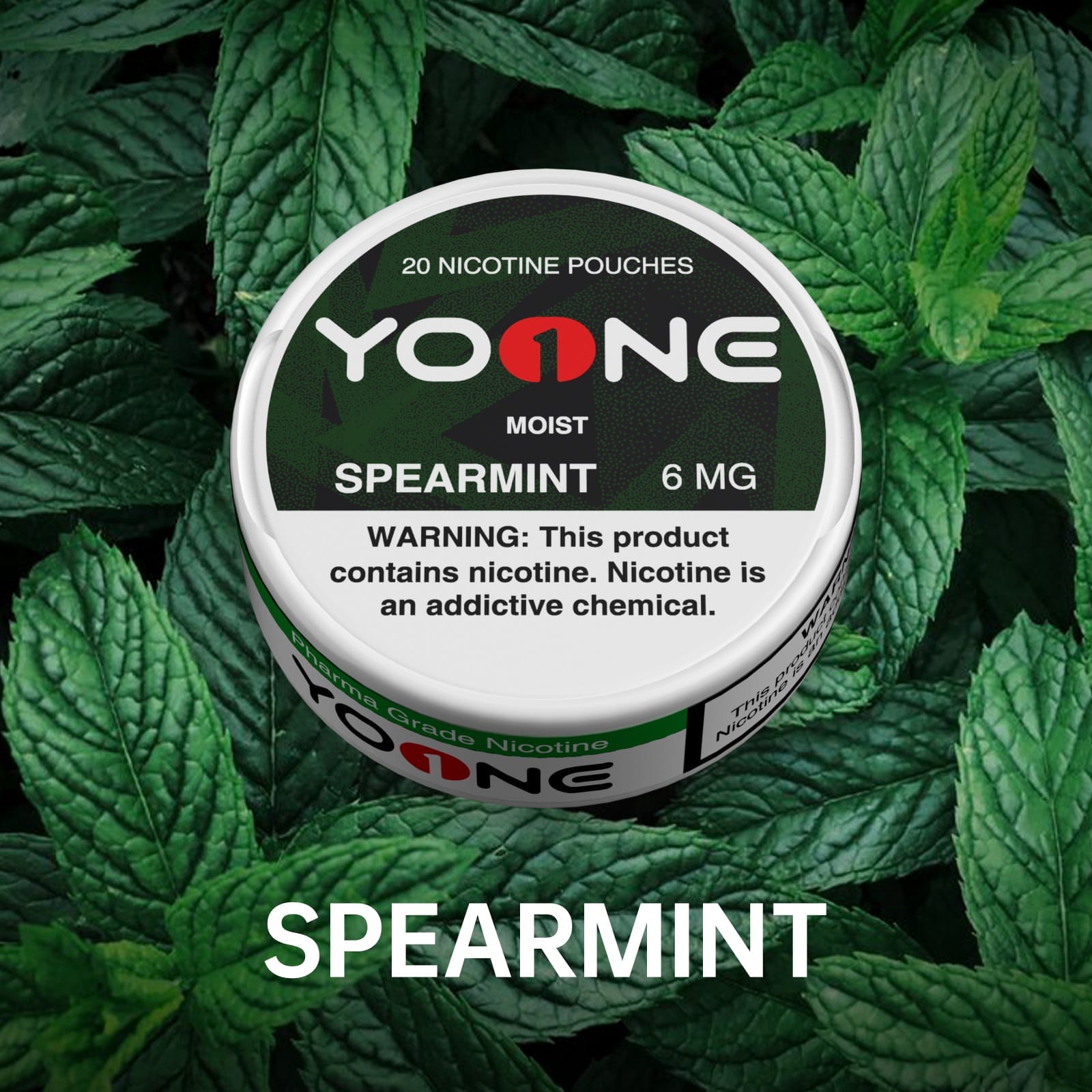 yoone spearmint 6mg (moisture)