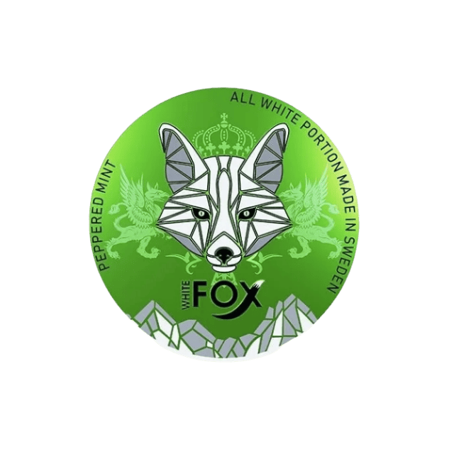 white fox peppered mint slim all white