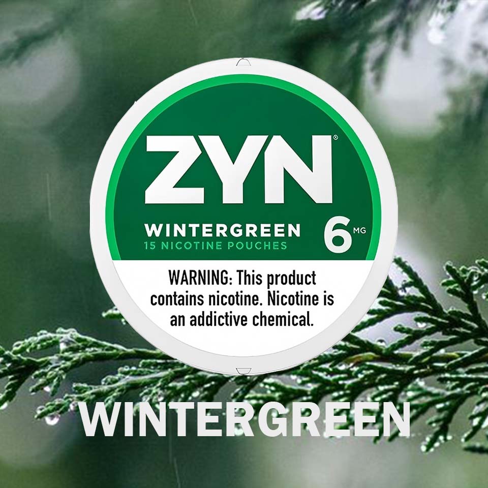 zyn spearmint nicotine pouches 6mg